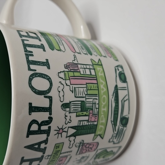 NEW STARBUCKS Charlotte Been There Series Across The Glove Collection Mug - Picture 3 of 10